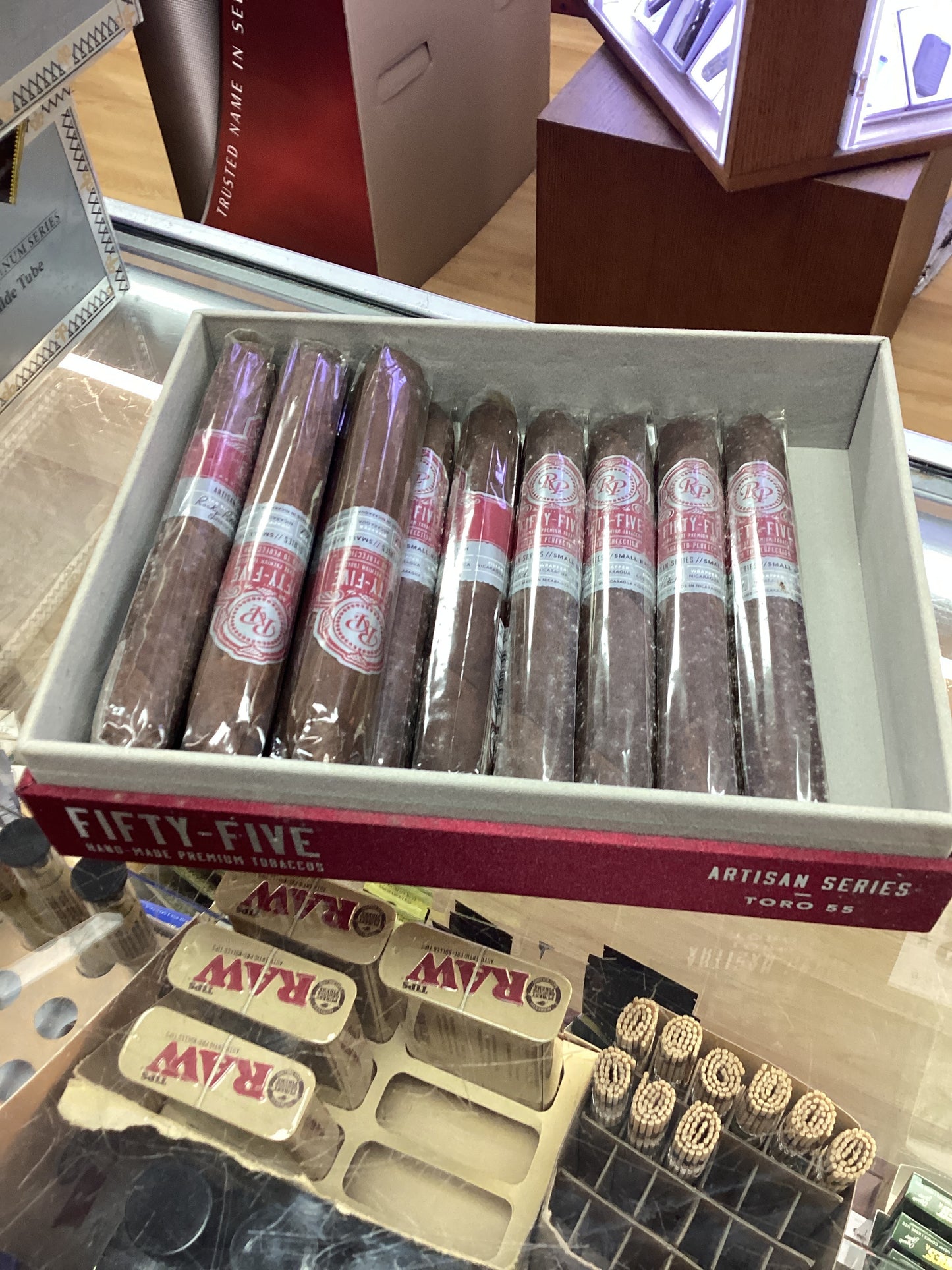 Rocky Patel fifty-five artisan series toro 55