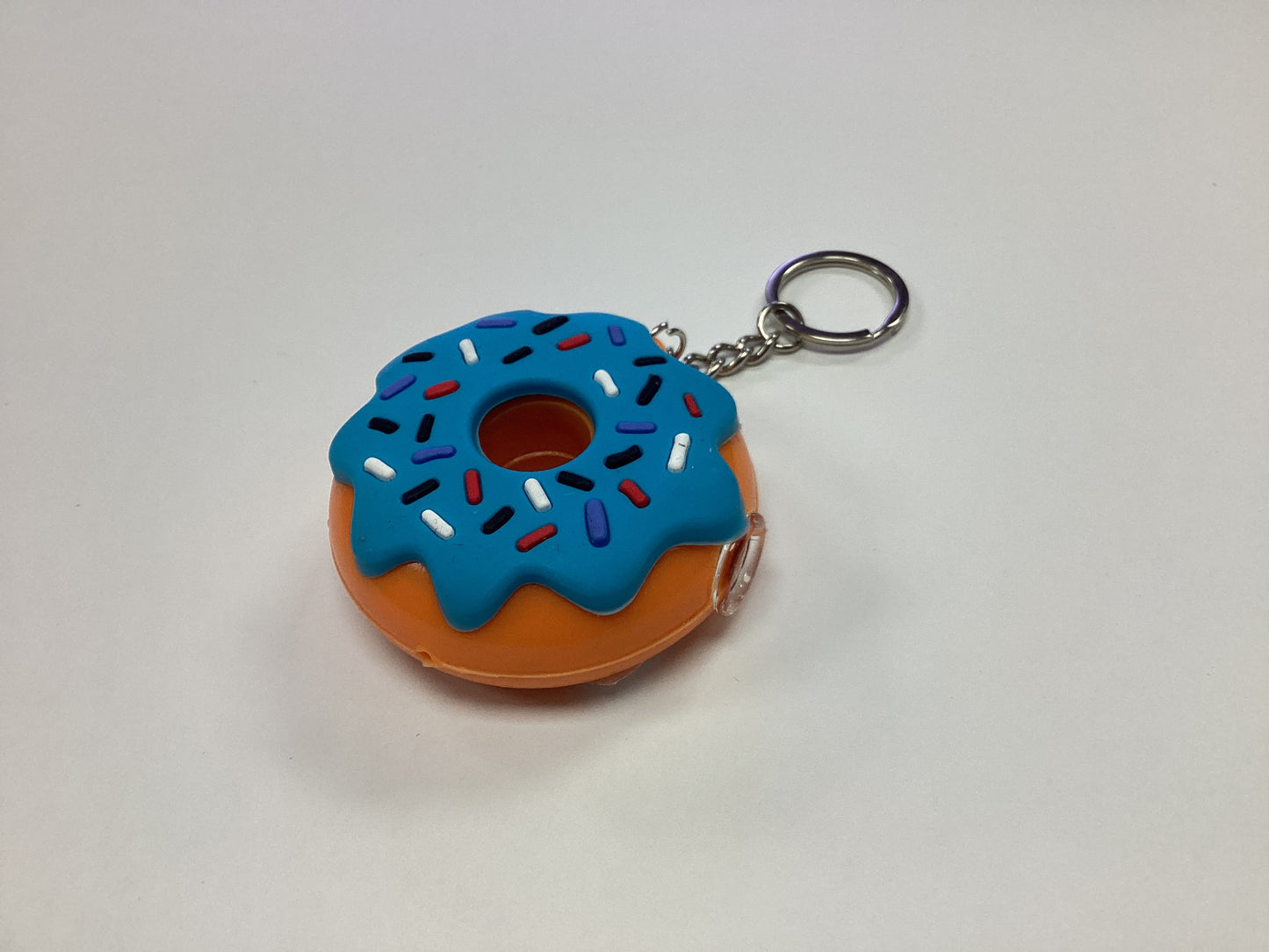 Silicone Hand Pipe Keychain