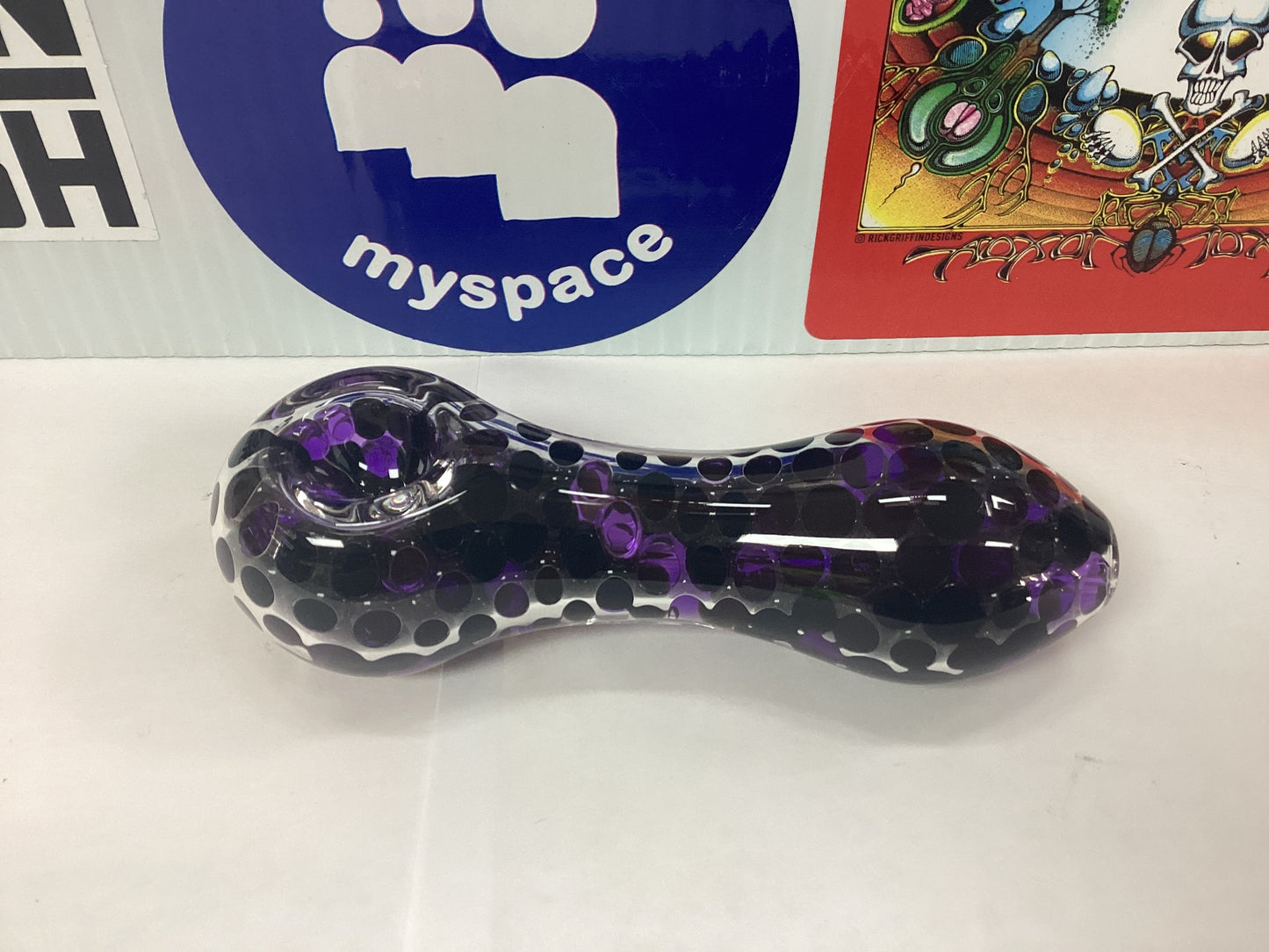 Freezable Glass Pipe with Water Beads