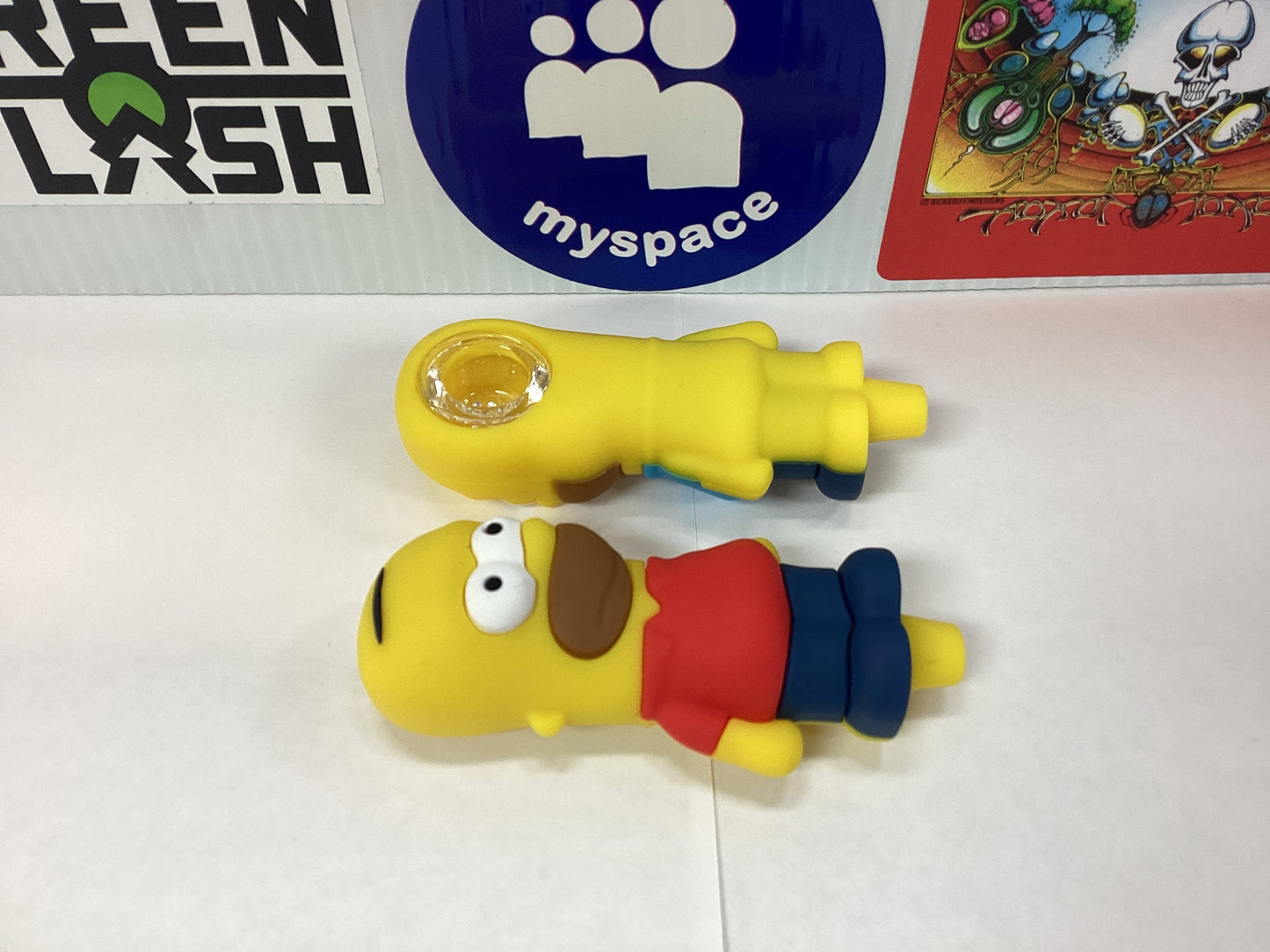 Silicone Homer hand pipe