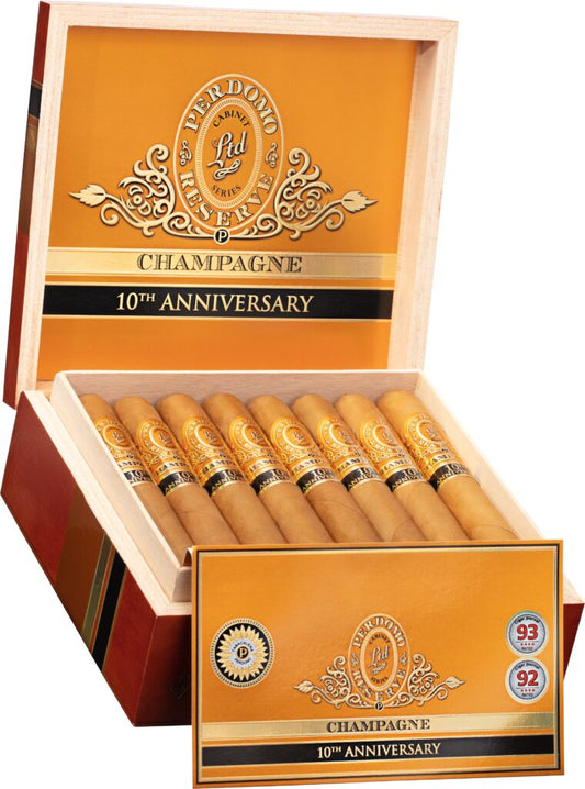 Perdomo reserve champagne 10th anniversary super toro connecticut